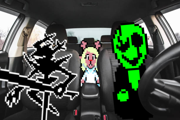 utdrConfesionES's tweet photo. "Recuerdo que hace un par de días tuve un sueño raro donde yo era Noelle y estaba en un auto junto con El Roaring Knight y Gaster. Se supone que fuimos a buscar a Jevil y se me ocurre mencionar a friend, y el caballero se enoja, después desperte" https://t.co/n53fbEMezW