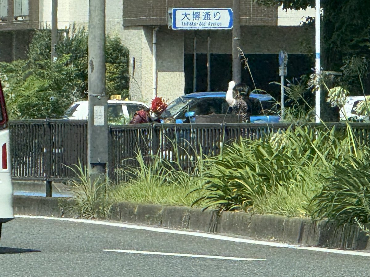 SERI_3_'s tweet photo. さっきサンパレス前で車椅子の方が…
どうやらミサが行われるようだ… https://t.co/6J8NnNrSxz