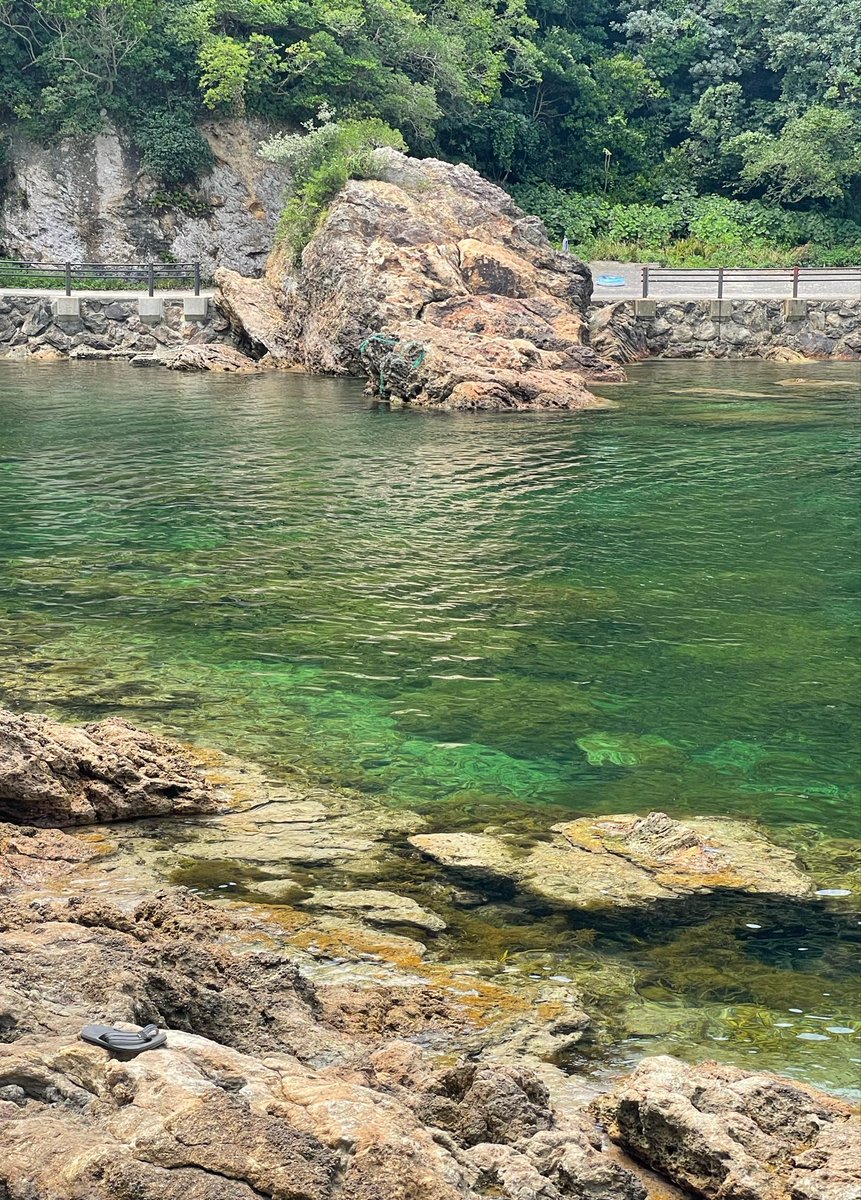 htm212917's tweet photo. やっぱ海ですわ🌊
岩場ですわ🩷️🩵
大満足ですわ🥰 https://t.co/gTeY8nkTin