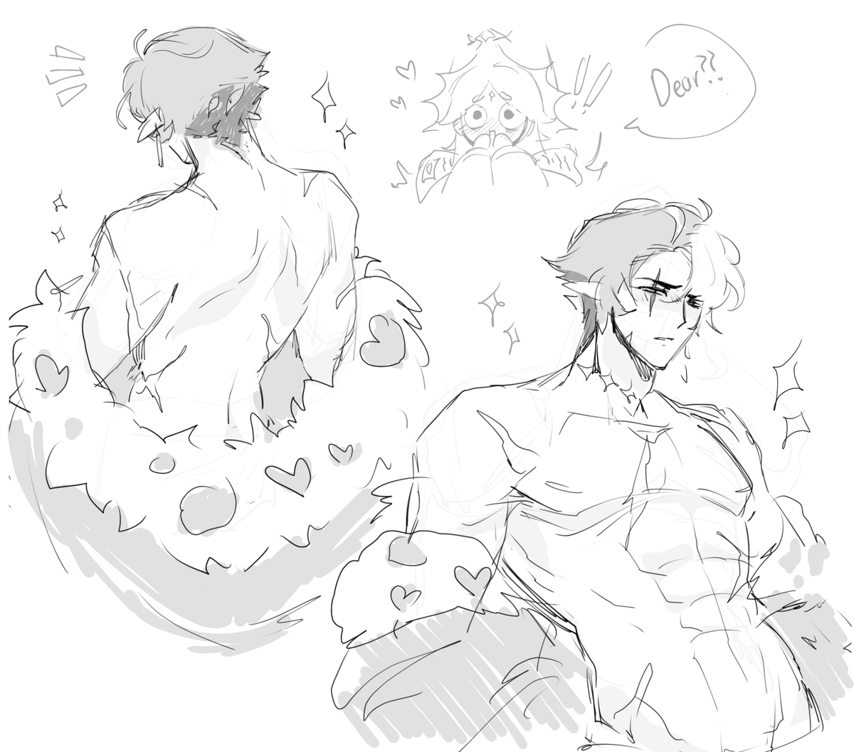 sowx_p's tweet photo. weird sketches I made #shadowvanilla #truthlessage https://t.co/QpuQJBPZ8r