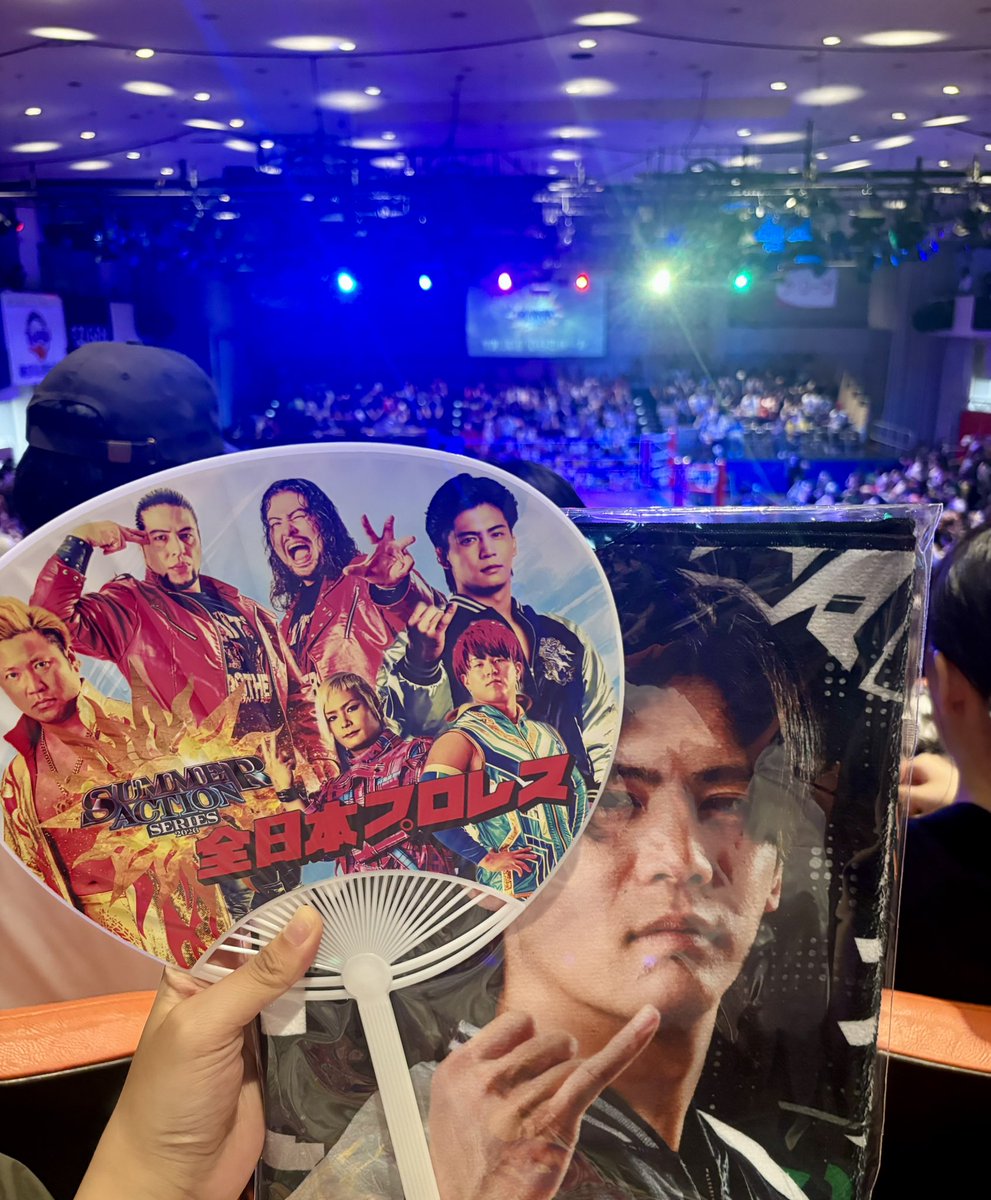 imdongbeiren's tweet photo. 初のプロレス観戦。激アツでした🔥
#AJPW https://t.co/7ILsR48ZPz