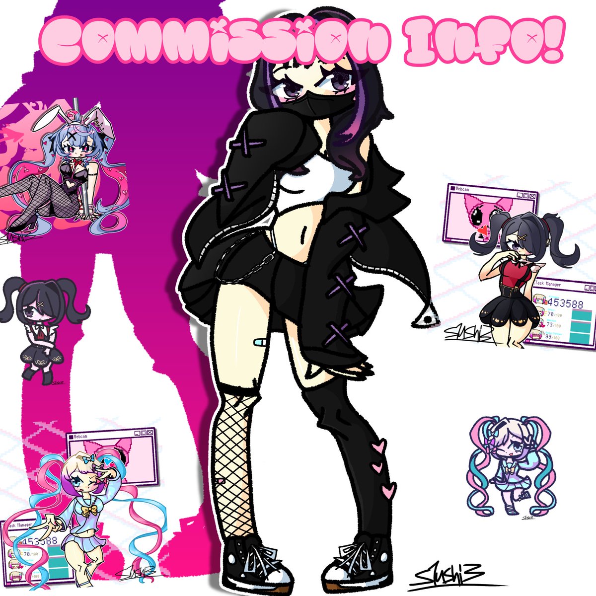 S1ushi3_'s tweet photo. COMMISSIONS BY SLUSHIE ARE OFFICIALLY OPEN here is the information for commissioning ^^

#art #smallartist #commision https://t.co/Mr7gm6Cehy