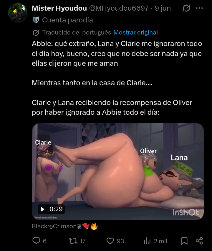FPE_Explorer's tweet photo. No joda, el we sigue haciendo berrinche por qué abbie es el favorito del fandom ✌️😭🥀 https://t.co/AHgMoTqU9b