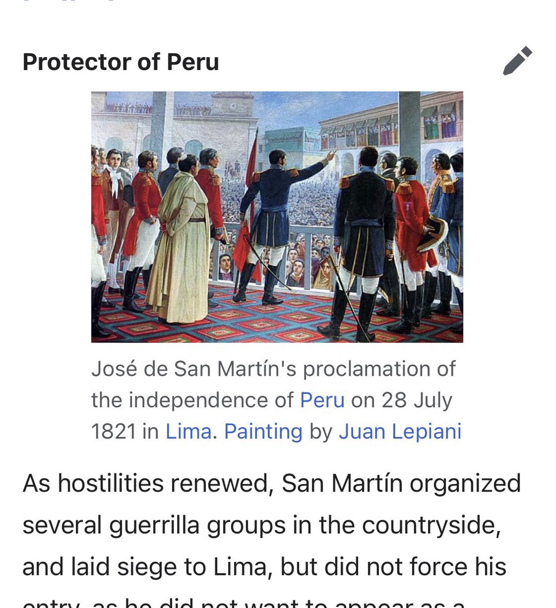 e065336668's tweet photo. @CARLOSARDILES2 @DannyComunista San Martín te libero a vos, chile y peru. Rata traicionera. https://t.co/rVhPJSfZpV