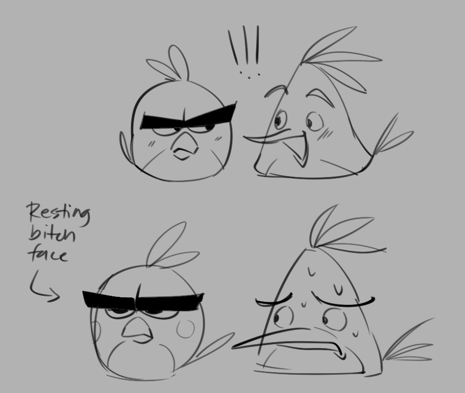 meepleech's tweet photo. i havent drawn them in forever.... my babies..
#chred #angrybirds https://t.co/O8AC6ppk2j