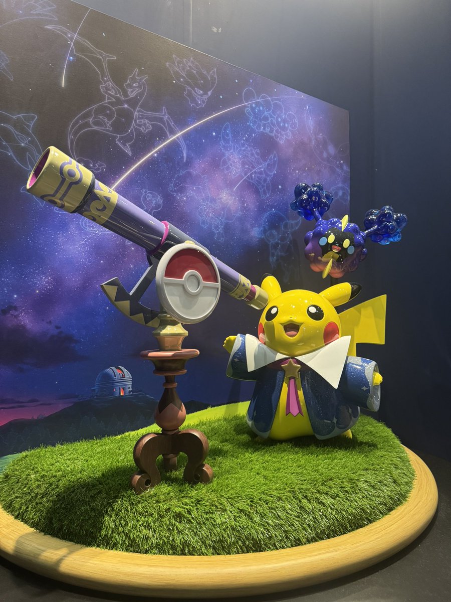 lnasnow's tweet photo. ポケモン天文台行ってきた！
可愛い！！ https://t.co/jSmzihGe20