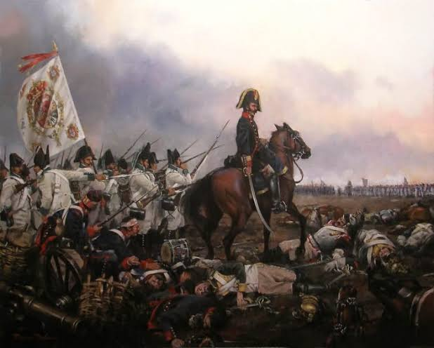 RegFarnesio's tweet photo. Hoy 19 de julio, se conmemora la batalla de Bailén (Jaén), dada en 1808 frente al ejército invasor francés, en la que tuvieron una destacada participación dos escuadrones del #RCFarnesio que formaban brigada con el Regimiento Borbón. #Caballería https://t.co/VKmUK7GMU2