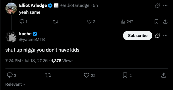 Elliot Arledge tweet media