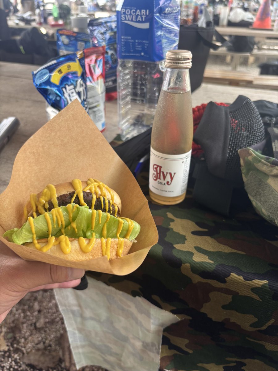 policekitchen1 2個も食っちゃった 熱中症も効くと思っている🤔😎