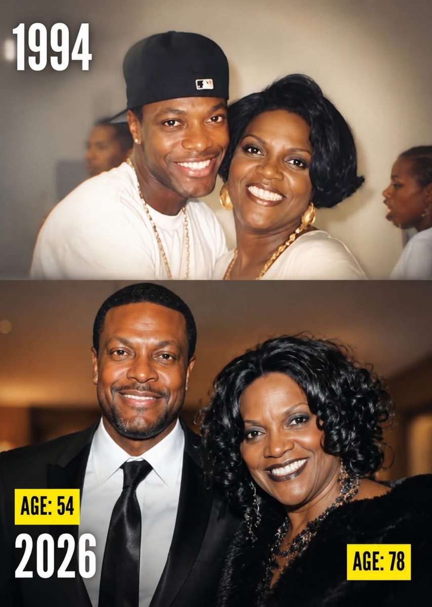charlesmore25's tweet photo. Chris Tucker and Anna Maria Horsford reunite after 32 years from the hit comedy film Friday https://t.co/fIsnVJjSfO