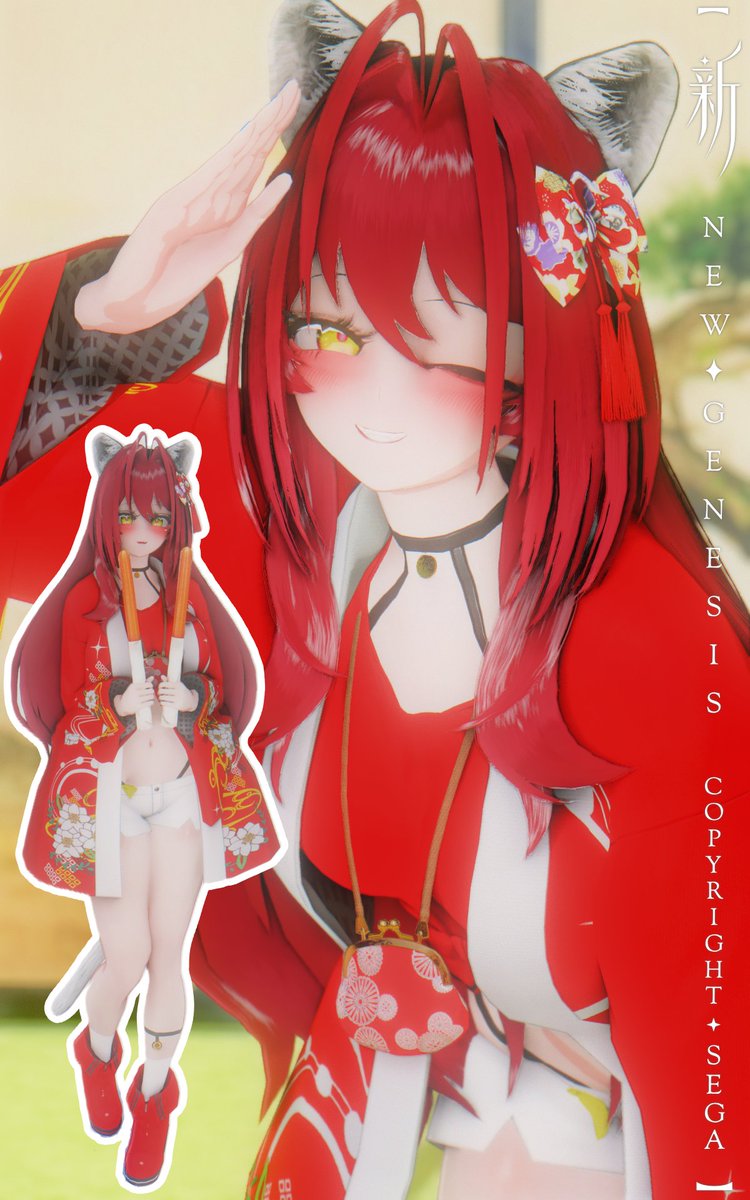 1otya1's tweet photo. ニチアサ夏祭り集会参加させていただきました～。
法被と小銭入れでお祭りエンジョイ装備！

#PSO2NGS #ニチアサ集会 https://t.co/1y5IzlIW1S