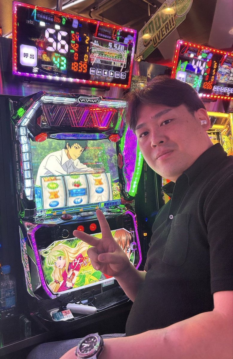 HM_nippombashi's tweet photo. 本日7/19は
じーま。さん@zima0424w 実践来店日🫶

現在もヴァルブレイブ2にてご遊技中です♬.*ﾟ

 #はりいち 
 #じーま。さん https://t.co/gMs0UVPaNA