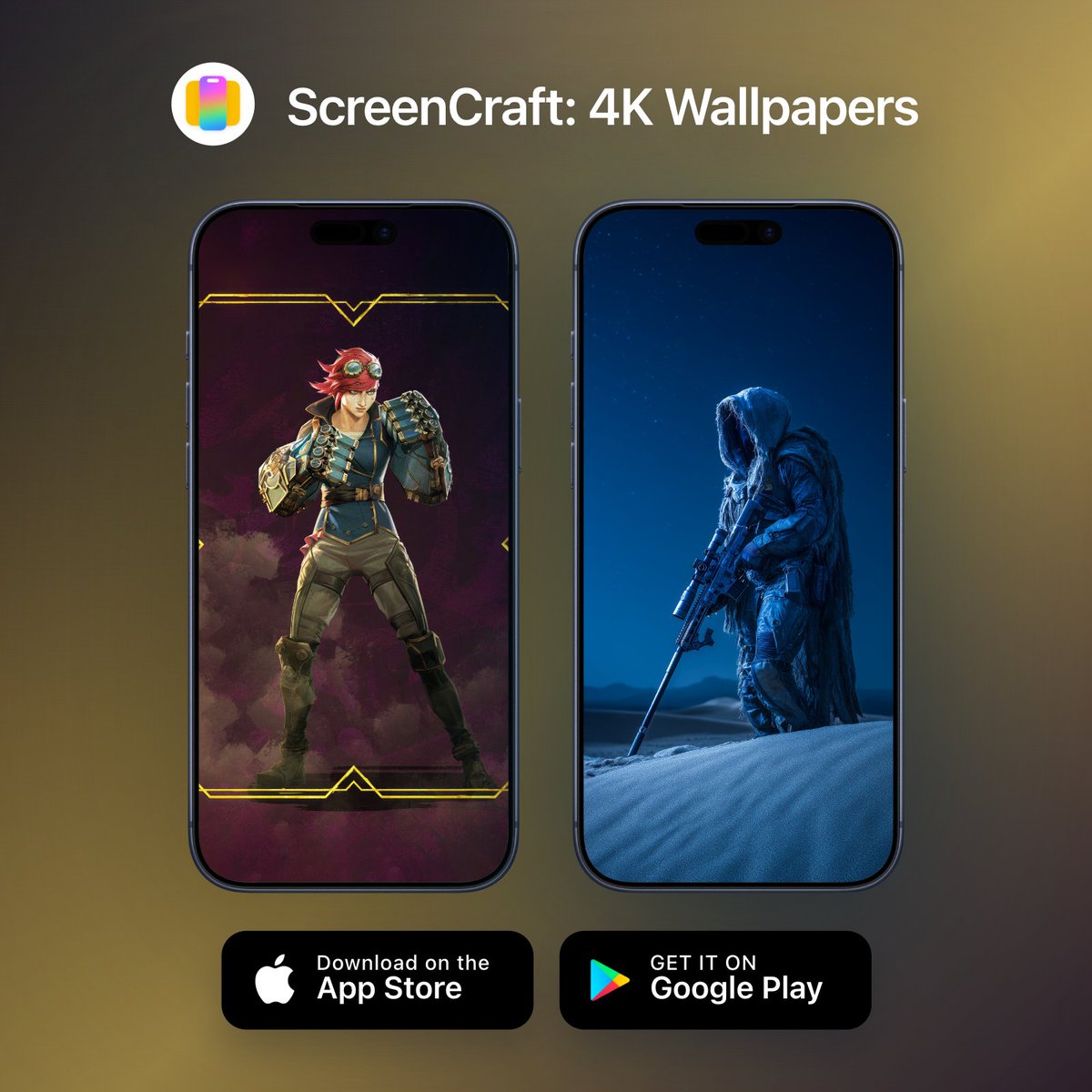 4k_walls's tweet photo. Wallpaper#1: Iron Fists
Wallpaper#2: Desert Ghost
4K Download & More 👇
iOS->https://t.co/RUgKsq1IF7
Android->https://t.co/HDSuCCb7TD
#game #steampunk #gauntlets #brawler #gaming #character #sniper #soldier #stealth #desert #night https://t.co/cDAxCjztm6