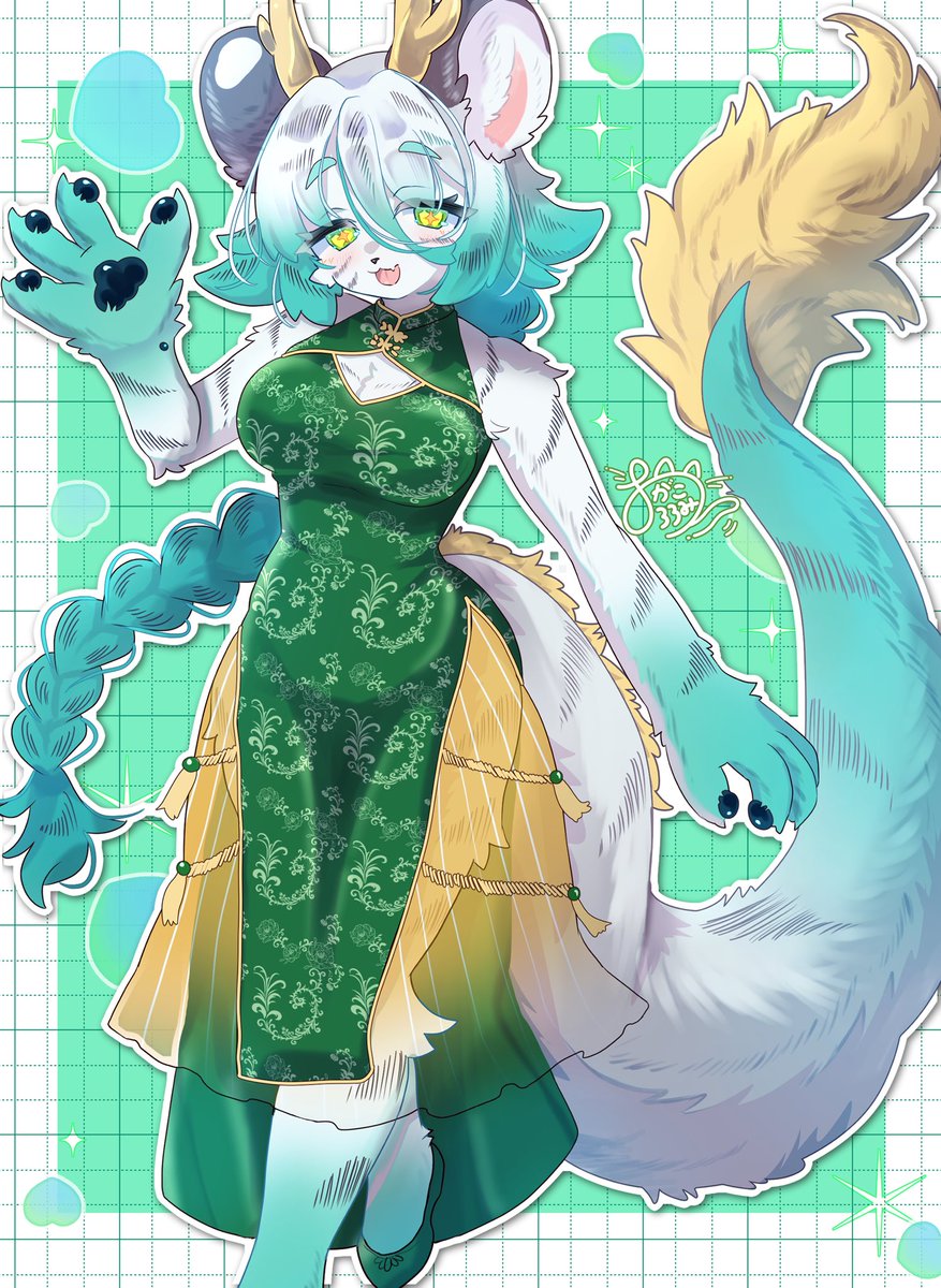 roronekorone's tweet photo. かわいいケモノを描くのが好き🐾

# 三連休はフォロワーが増えるらしい https://t.co/VG8erkiWIQ