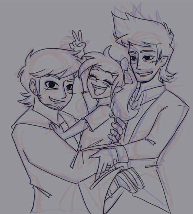 Valssgg0777's tweet photo. family photo!! :3 something quick jsjsjs

The daughter is a oc from @Pixinandwixin 

#eddsworld #eddmatt #mattedd #fanart https://t.co/rA4cEzuHuo