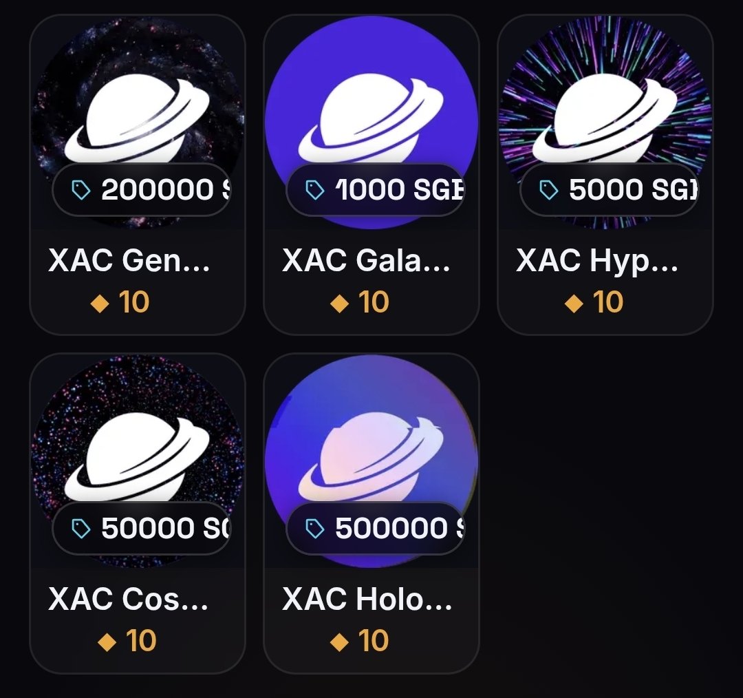 JaMoSo28's tweet photo. #AstralCredits, #Citizens $XAC $FXAC #XAC #FXAC
I have listed my excess citizenship badge NFTs for sale on
@NFTRiddler 's brand new $SGB marketplace!
If you collect all five you can unlock the coveted #Diamond #Supporter #achievement in Discord 🎉
https://t.co/lYgSY1QbMe
To learn more about the Astral Credits project, XAC, and its #FlareNetwork $FLR counterpart FXAC, visit the following link below!
https://t.co/27zCqXPfOA
Let's make #Songbird great again!