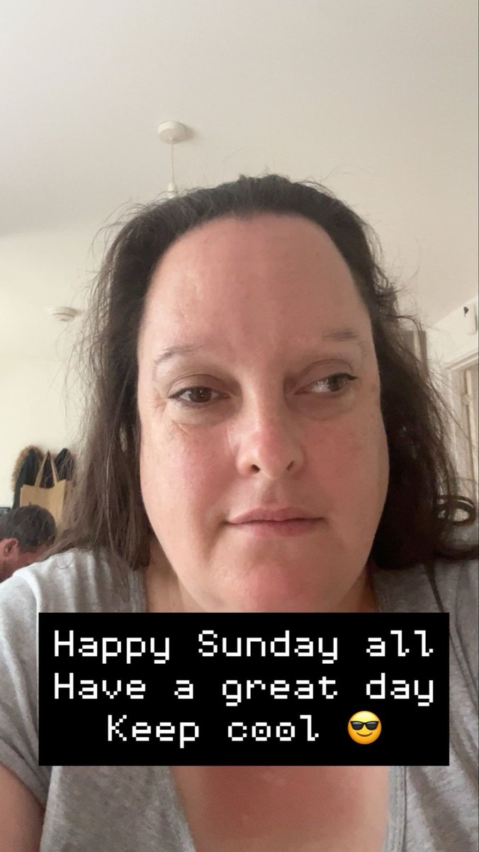 adrienne__layhe's tweet photo. Happy Sunday all 
Have a great day 
Keep cool 😎 https://t.co/ClKfyQXFMA
