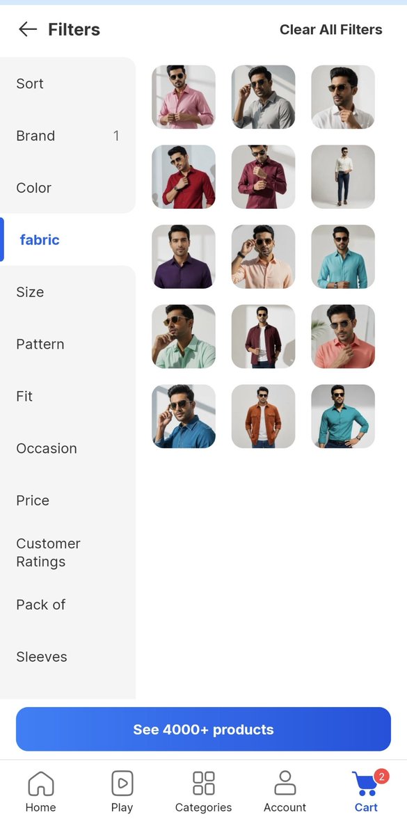 t_alop's tweet photo. How a user will identity fabric by a image, and make fabric first letter to capital letter as it's looking unprofessional. Kindly fix this asap. @Flipkart @flipkartsupport https://t.co/GMgfq5CooH
