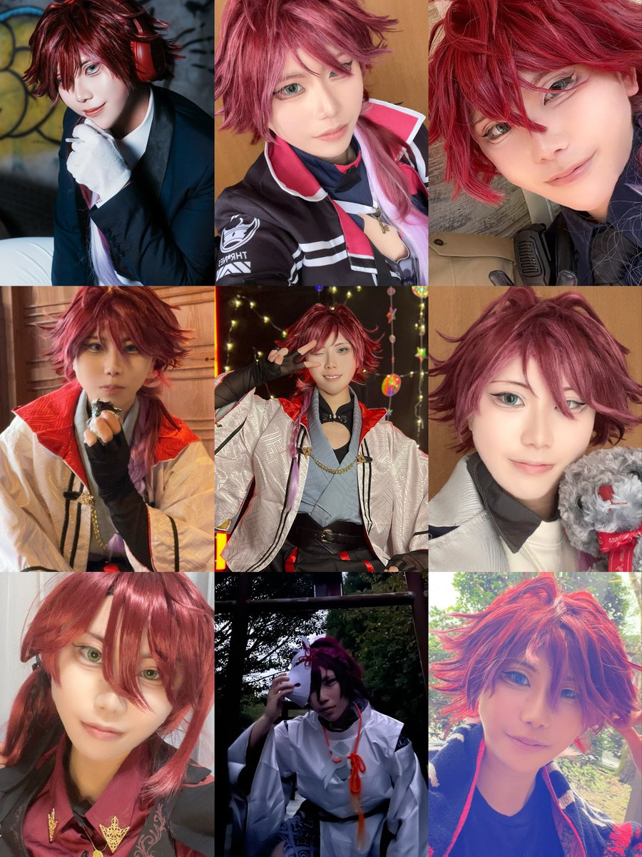 Sleepy_yamada's tweet photo. ⚠️Cosplay
前回の周年からやったやつ纏めてみた‼️
これからも増やしてくぞ〜😄😄😄🎶🎶🎶🎶🎶🎶🎶🎶🎶🎶🎶 https://t.co/Xumb8IFj91