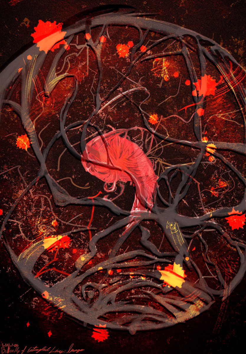 Puddlepenguinn's tweet photo. Butterfly of Entangled Lives :: Imago https://t.co/uIhWoRkYAk