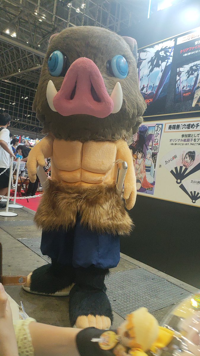 araikai01's tweet photo. 7月19日
15時30分
アニプレックスブース
いもすけ
#ジャンバル
#ジャンプビクトリーカーニバル
#JVC2026 https://t.co/BJhRJzCmp1