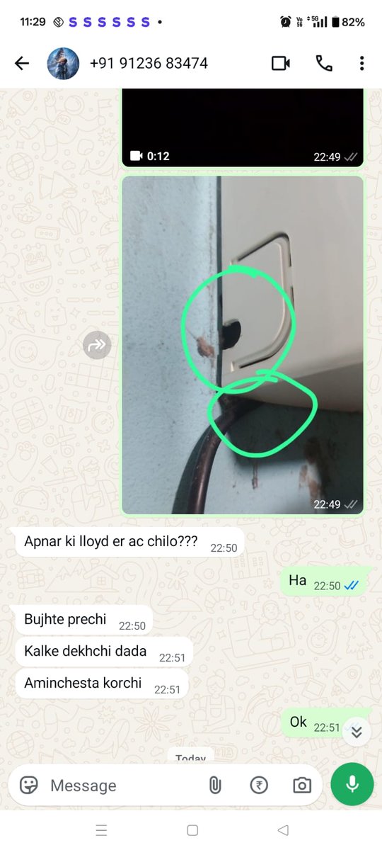nilabjosvpn's tweet photo. @urbancompany_UC
Santosh Pal repaired my AC, but the fitting was improper and some parts were damaged.Please send Santosh Pal immediately to fix the issue. Otherwise, I will escalate this matter and file a formal complaint.Agent:Santosh PalContact:9123683474 #nodal #rbi #social https://t.co/Hnd1bdXVOq