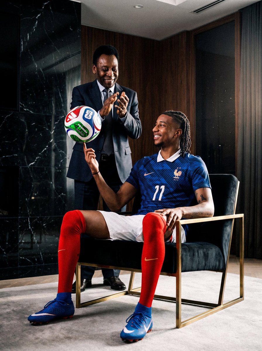 Elsamba18's tweet photo. 💥🇫🇷 OFFICIAL: Michael Olise BEATS Pelé record for assists in a single World Cup campaign.

7 assists delivered in 2026 World Cup. 🪄 https://t.co/Jxp8mwmL4T