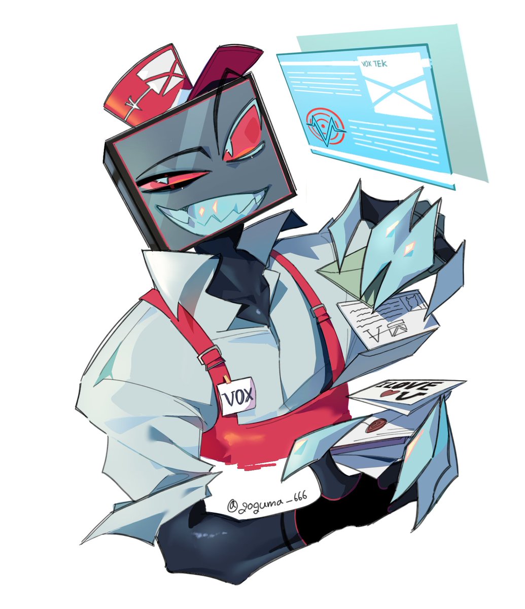 goguma_666's tweet photo. #HazbinHotelvox postman📨 https://t.co/704DugvJi8