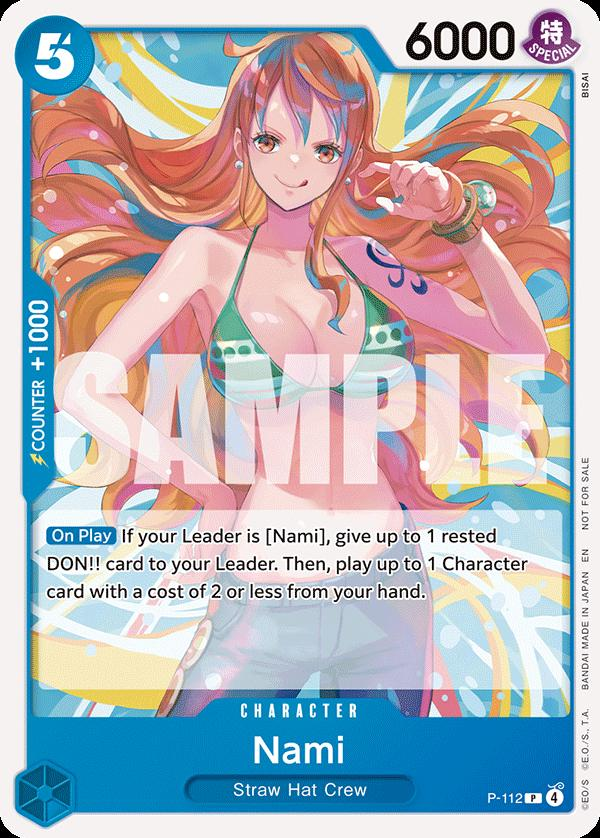 🚨【入荷】ワンピカード英語版 「ナミ」P-112 ヒロインバトルカップ