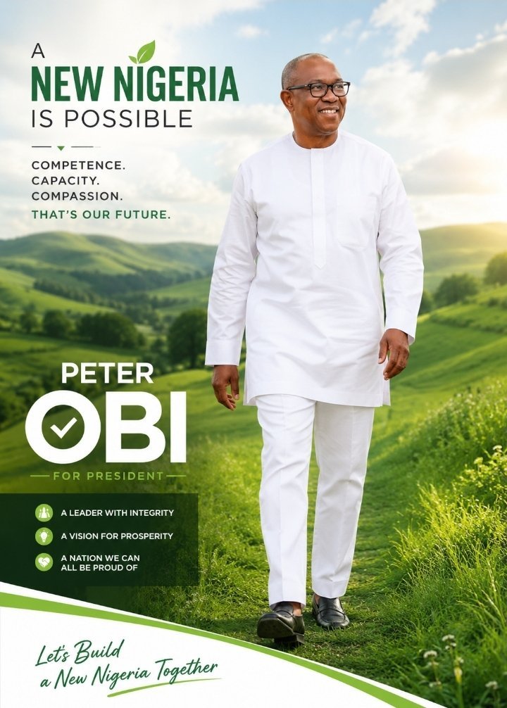 Rejoice_inlife's tweet photo. His present enemies have said lots of good things about him in the recent past. That's why you should know that he's the man for the job.

With Peter Obi, Nigeria will be OK. https://t.co/2tPKfBLWht