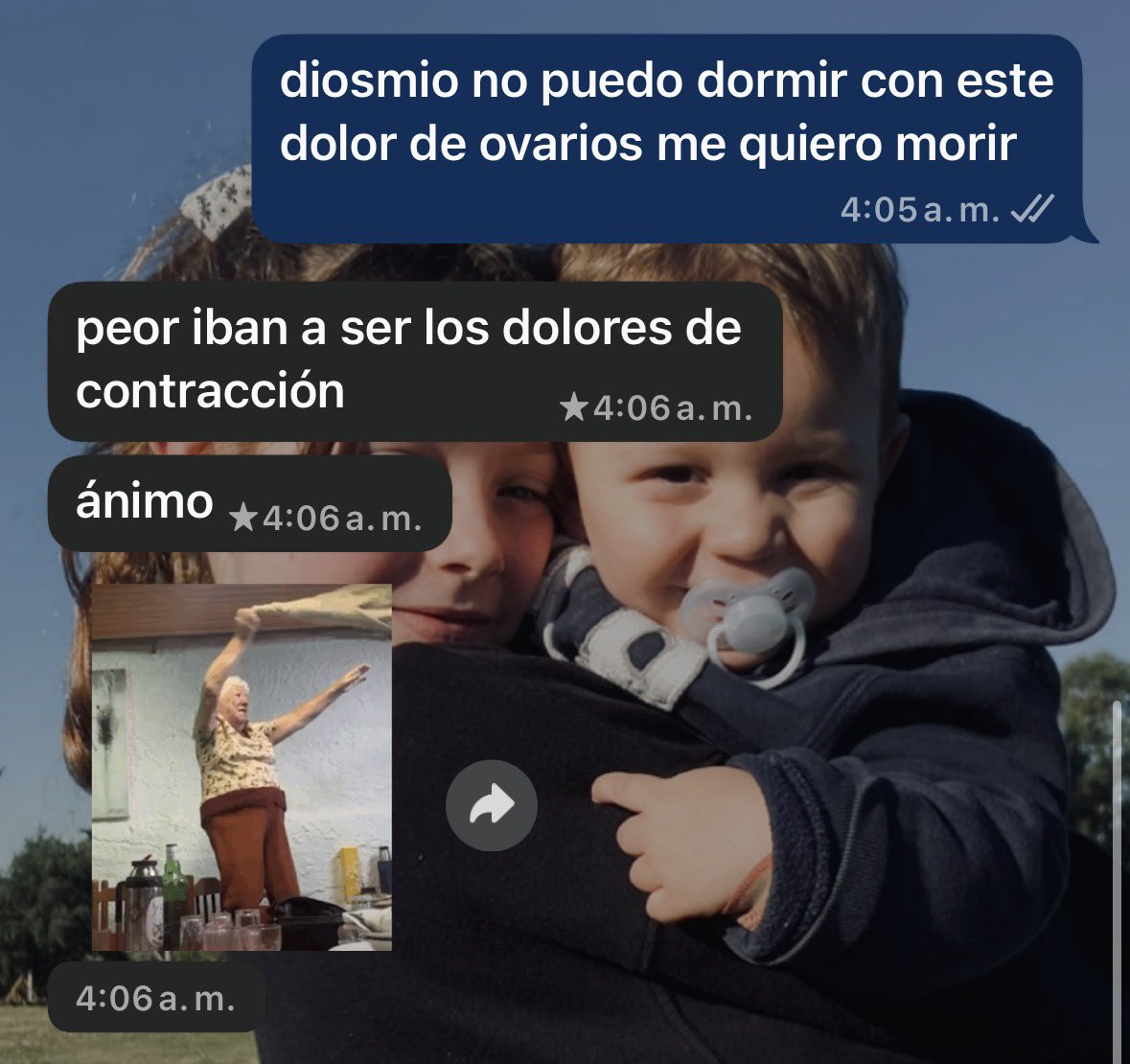 _jjus06's tweet photo. Ambar y sus lindas palabras de consuelo: https://t.co/e5XuB3lSMS