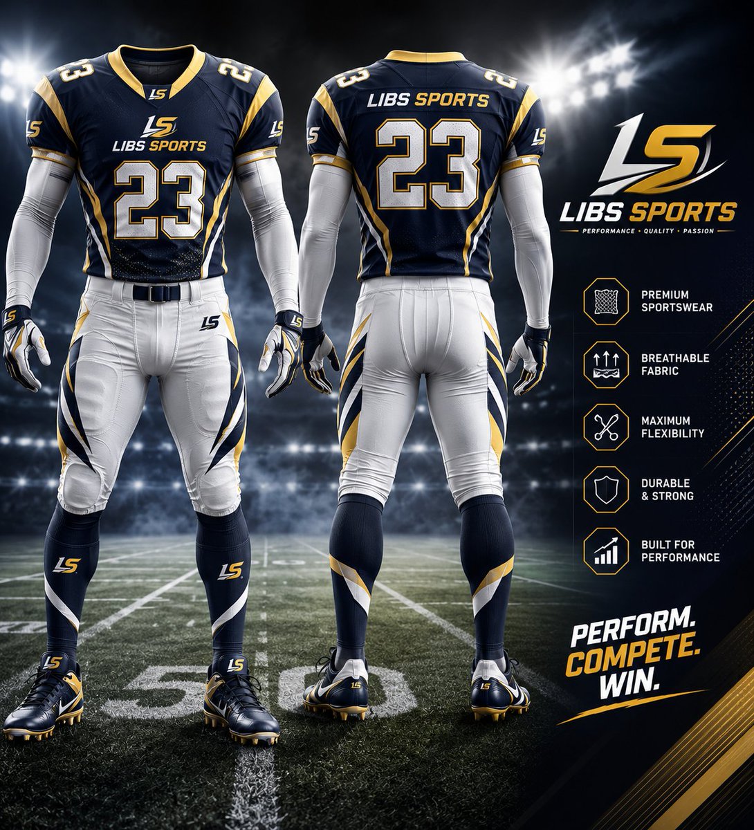 LibsSports's tweet photo. Customized American Football Uniform Kit

Contact Us for samples or Bulk Orders
DM Us for detailes

#americanfootball
#USA
#sportswear
#uniforms
#sports https://t.co/xAUkwq1paV