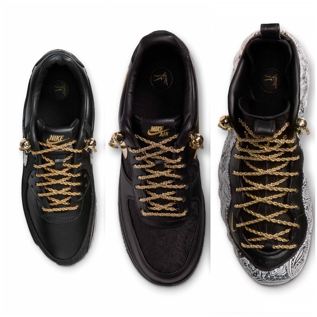 fullress's tweet photo. Victor Solomon x NIKE "Trophies Collection - Black/Metallic Gold" (ヴィクター・ソロモン ナイキ "トロフィーコレクション") [IR2076-001/IR2074-002/IR2077-001]

・AIR FORCE 1 LOW、AIR MAX 90、AIR FOAMPOSITE ONEのオフィシャルイメージが登場

https://t.co/tNvNPLq4RT https://t.co/YFQi0gRLVm