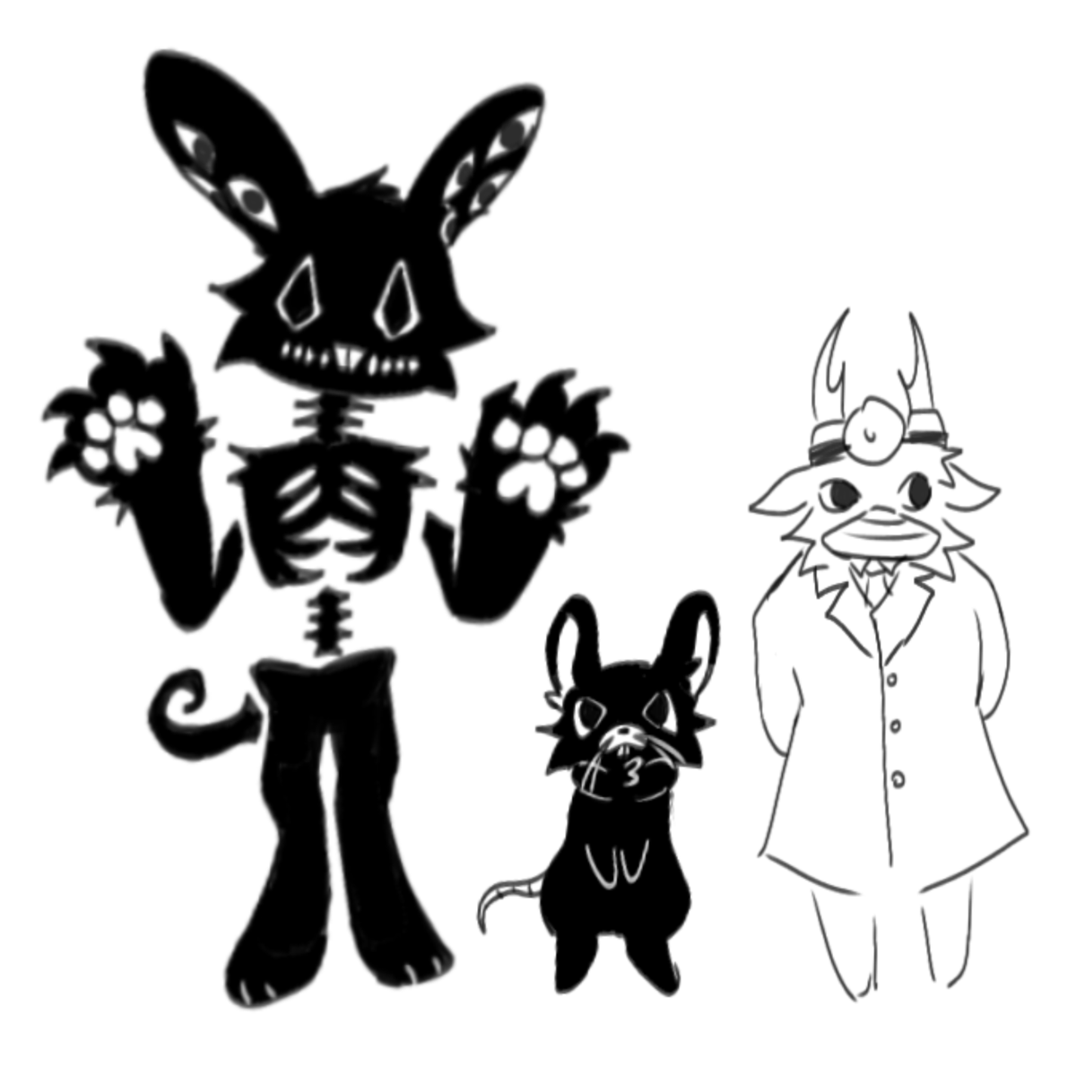 pastry_bakeries's tweet photo. trying to make references for these 3 but harlow is the hardest and most time consuming to draw https://t.co/5DEdUwhgiv