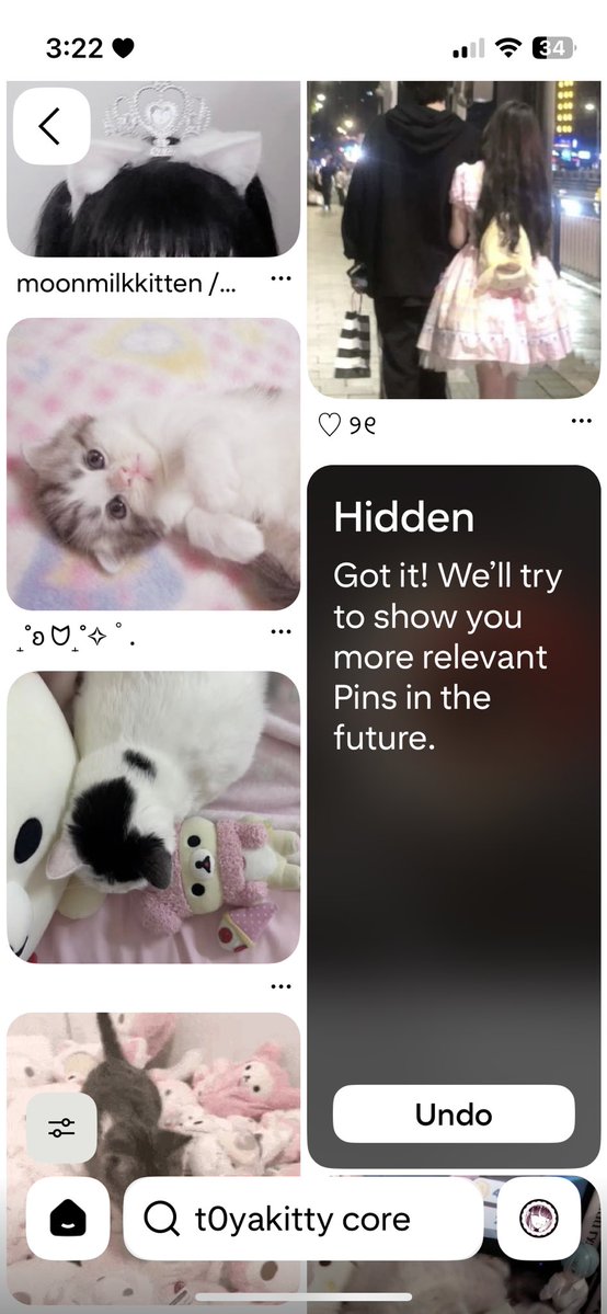 T0YAKITTY's tweet photo. search ur user nd add core to th end !!! ໒꒰ྀི .  ̫ .  ꒱ྀི১

aza is indeed kitty coded nod nod !! hidden pin is an ad btw it was in th way ugh ... https://t.co/I5kH37BLXm