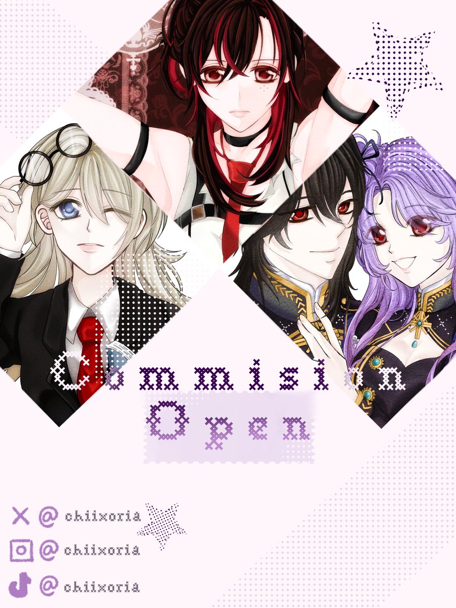 chiixoria's tweet photo. [ ❗Any likes, RTs and comments are really appreciated ❗]

Hi all, aku open commision dan hanya buka untuk 10 slot ya! If you are interested just DM me on any social media that i mentioned. 

Thank you for your attention 🫶🏻 https://t.co/FMkB8ds5sn