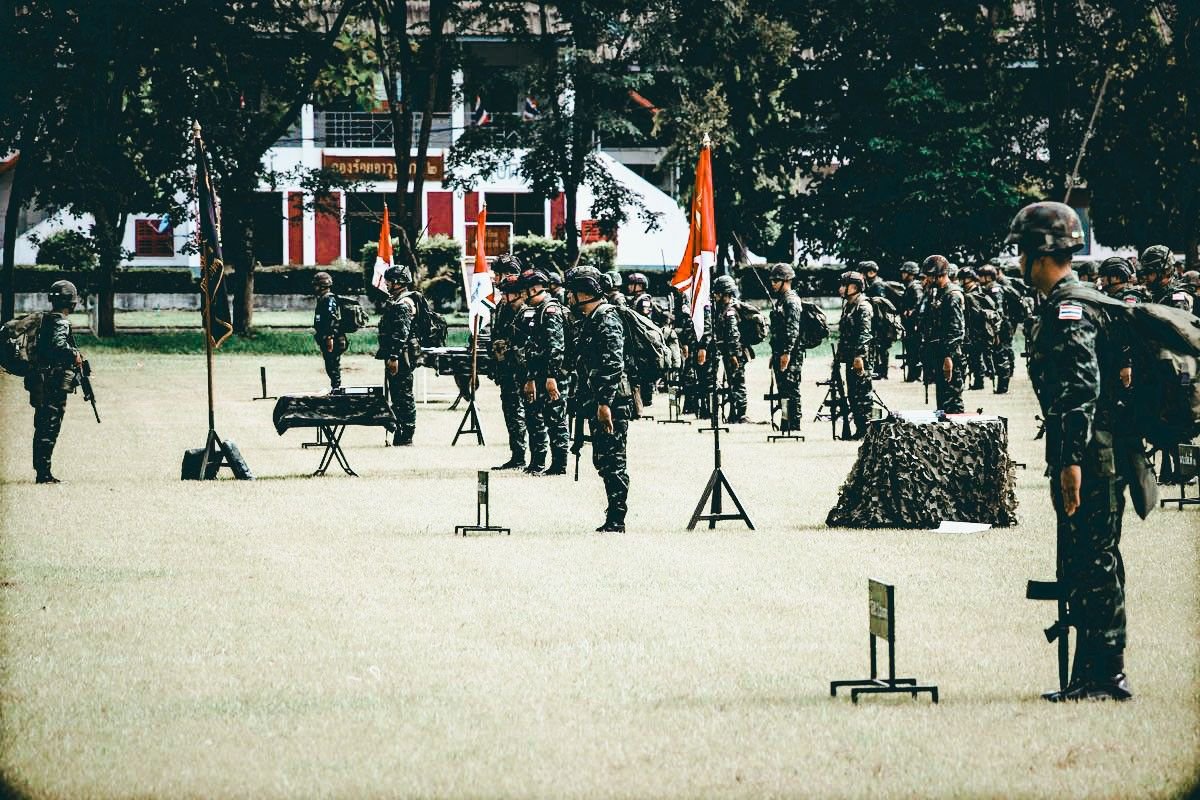 IR6_INF3's tweet photo. “ฝึกให้พร้อม ต่อต้านทุกภัยคุกคาม ตรวจความพร้อมรบ เละเดินทางไกลประจำสัปดาห์” 
       ผู้บังคับกองพันทหารราบที่ 3 กรมทหารราบที่ 6 ได้ดำเนินการตรวจสภาพความพร้อมรบ และเดินทางไกล ประจำสัปดาห์ เพื่อเป็นการพัฒนาขีดความสามารถของกำลังพล และเป็นการเสริมสร้างสมรรถภาพร่างกาย https://t.co/H3IrldLMta