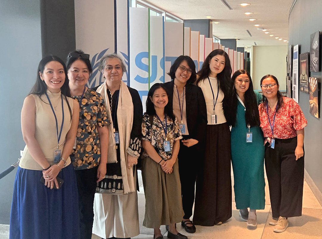apwld's tweet photo. #Only5YearsLeft #APWLDatHLPF
Our members and current SDG Monitoring Alumni Partners participated in different sessions, side-events and strategy meetings in New York during the United Nations High Level Political Forum held from 7-15 July 2026 at the UN Headquarters. https://t.co/i3Gon2769G
