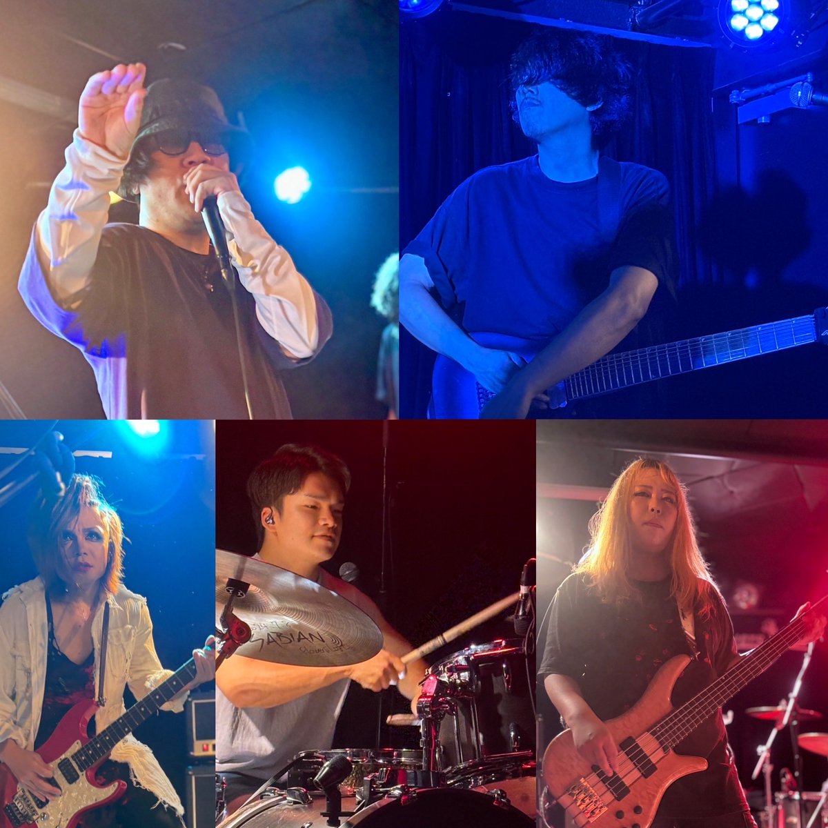 okuyamapavo's tweet photo. 2026.07.19 AZNIG : タケちゃんpresents「動」vs「静」新感覚METAL 2マン
at 下北沢Flowers Loft🌓
前半は「動」寄りの熱めの楽曲。後半の霧深い月夜に深淵に沈み込むような楽曲群が秀逸。新曲スカイハイも素晴らしかった。
ありがとう🤘🏻
#aznig https://t.co/CSY7b5YnOg