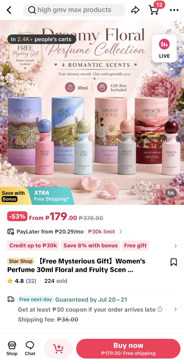 xiaorenbao's tweet photo. 🚨 AWARENESS

for renfs who are still planning to buy janua perfume, please avoid purchasing from unreliable shops like these. 🥲 these are replicas being sold as if they're the original product. it's honestly sad to see someone else's hard work and original creation being copied and passed off as their own. please support the authentic products and buy only from trusted sellers.