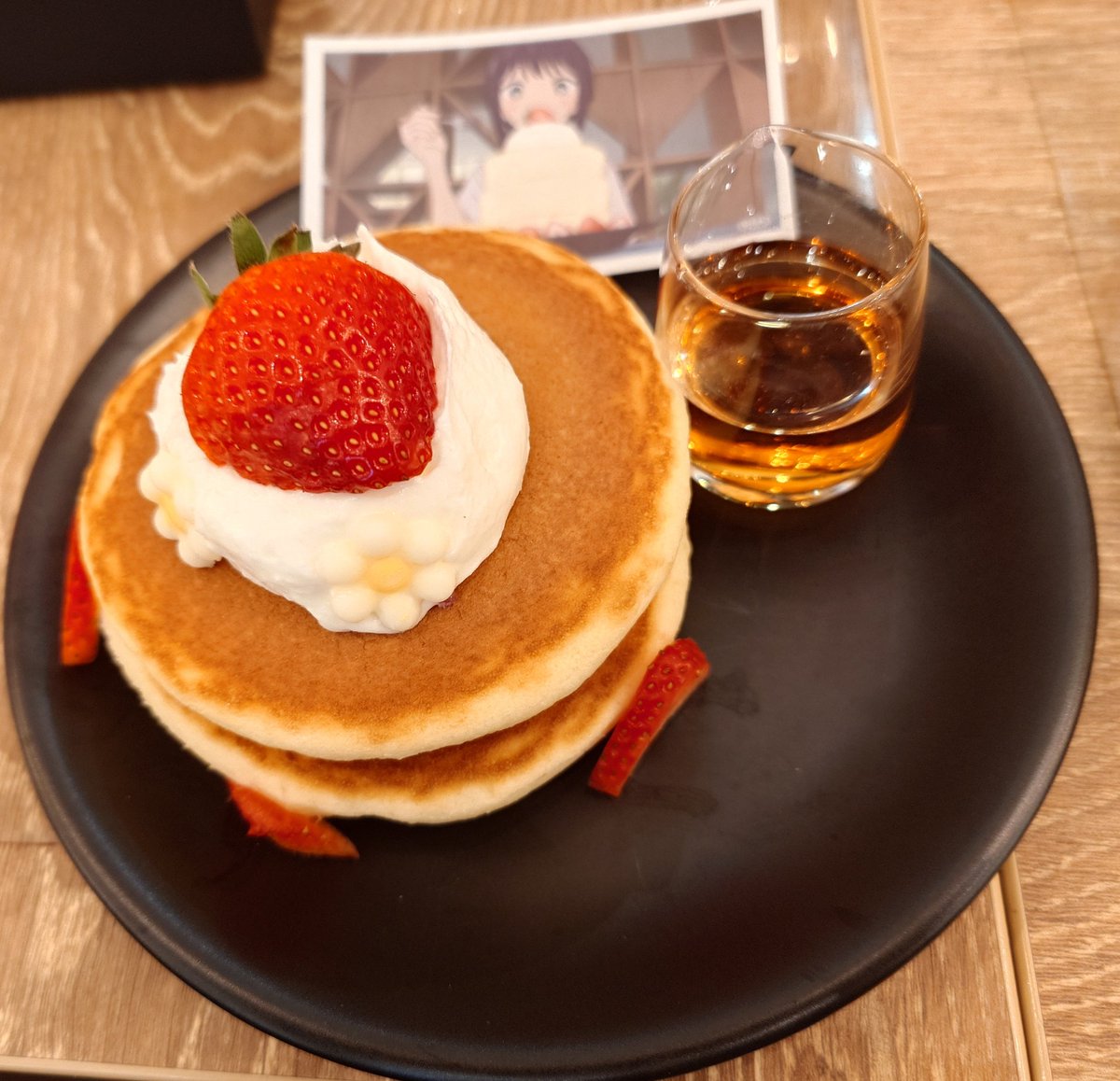 Saaya1012's tweet photo. すいぱらこらぼは、定番過ぎそうな３品ですの〜
ドリンクは、やっちょとのいくんで
(���ンボケだらけと撮り忘れてたですの🫠

他にもハンバーグもパスタもチュロスもしたかったけれど、実際はこれだけでお腹限界過ぎになってたですの😂 https://t.co/JblI13JBCS