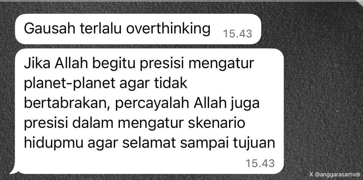 anggarasamvdr's tweet photo. Allah maha baik😊 https://t.co/iyX6C1If0C