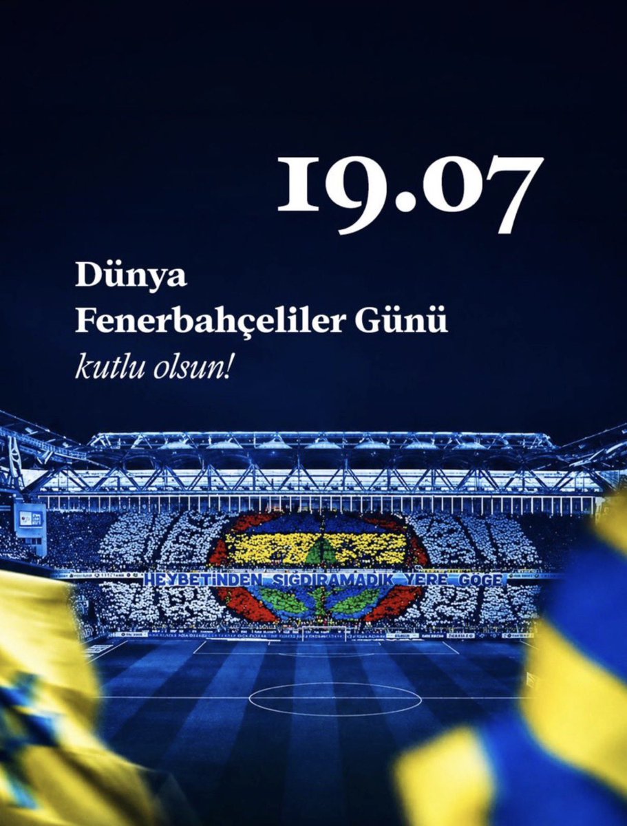 74SiddetindeAsk's tweet photo. Dünya FENERBAHÇEliler Günümüz kutlu olsun.
#Fenerbahçe https://t.co/2A6lkw77s5