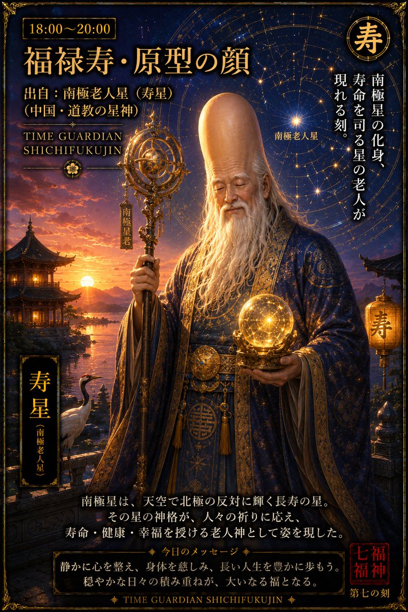 七 TIME GUARDIAN SHICHIFUKUJIN ―七福神・原型と福神の刻― 第七の刻