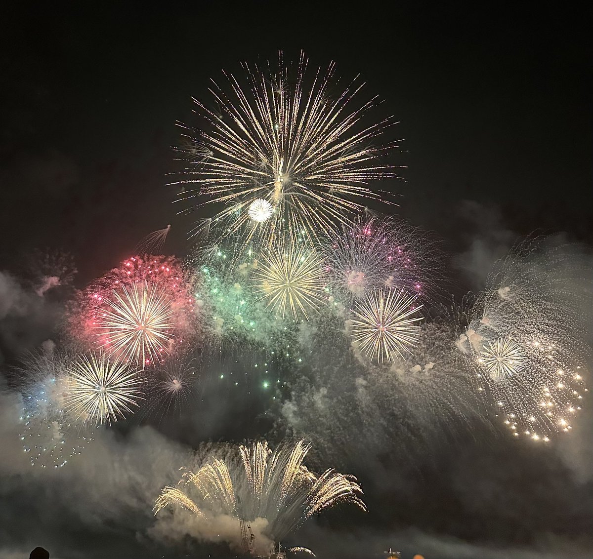 zb1fmnpf's tweet photo. 龍宮祭りの花火見に行ってきました！お尻痛い＆首痛い
#龍宮祭り
#滑川市 https://t.co/rdG7Ql3Zl1