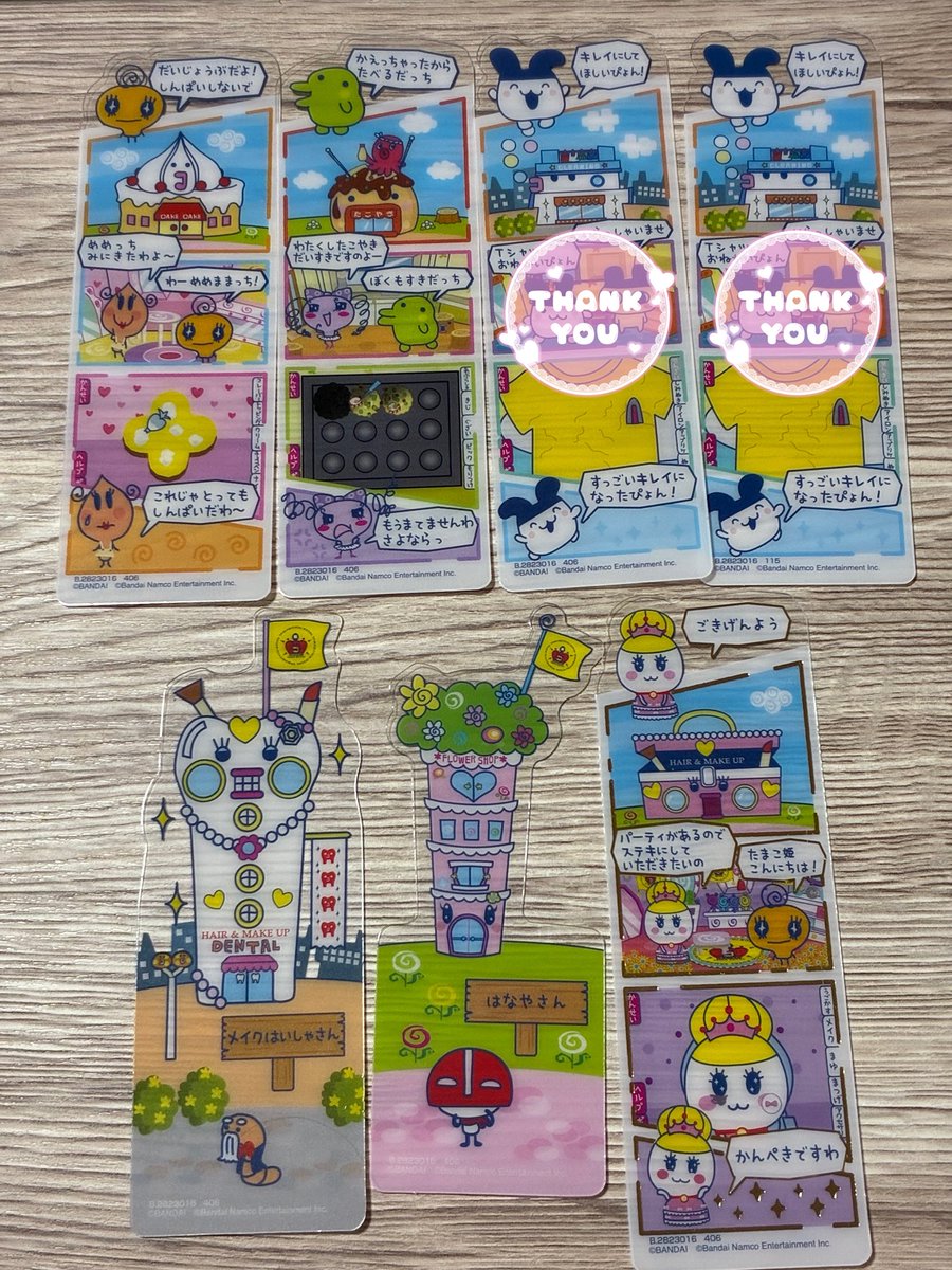 shimaco_2's tweet photo. たまごっち ブックマークコレクション プチプチおみせっち 交換

譲 : 画像1

求 : 画像2の🩷

まとめて交換して下さると嬉しいです。
検索よりお気軽にお声掛けください。
郵送での交換📮 https://t.co/K5oJdOwpX2