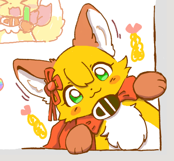 whitecat2014's tweet photo. #まんぷく森のコロモちゃん
お誕生日絵チャでコロモちゃんを描かせていただきました✨🍤🦊🍤✨ https://t.co/yqUkw2C5Fs