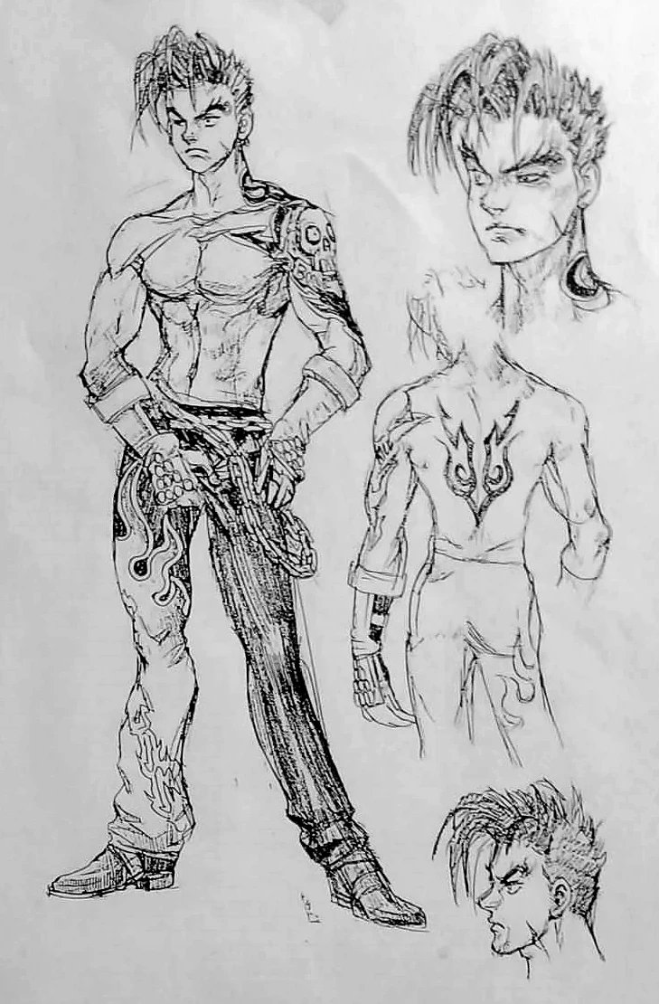 TekkenPediaFr's tweet photo. L'un des premiers concepts pour Jin Kazama de l'époque Tekken 3. C'est son anniversaire aujourd'hui ! 🎂 #tekken #tekken8

D'autres concepts et images dans sa galerie : https://t.co/LhGa5H0ctR https://t.co/X0NmzwZ2UJ