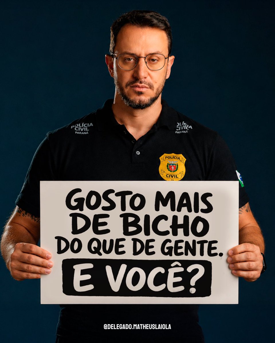 Delegado Matheus Laiola tweet media