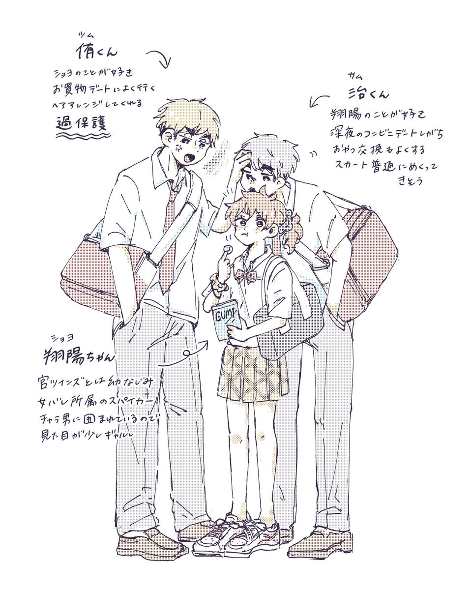 amenoko320's tweet photo. 妄想だらけの幼なじみ宮日♀ （⚠︎女体化） https://t.co/mtzQoSF3j9